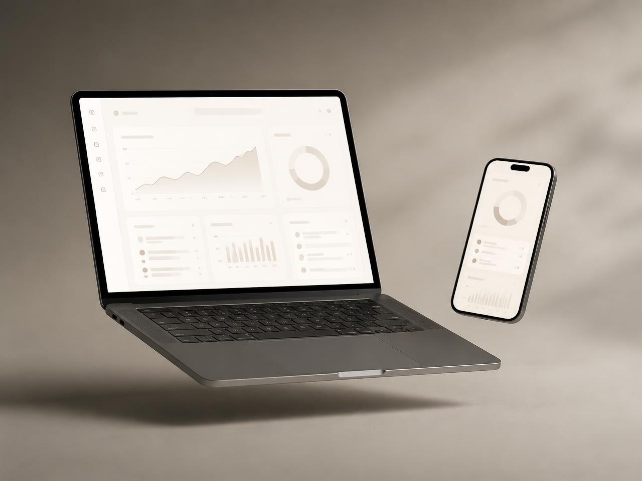 Meridian Capital — Private Finance interface mockup